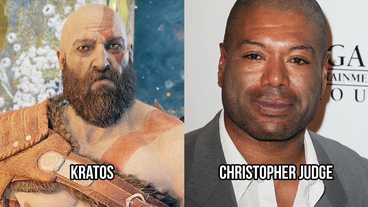 کریستوفر جاج در نقش کریتوس بازی God of War