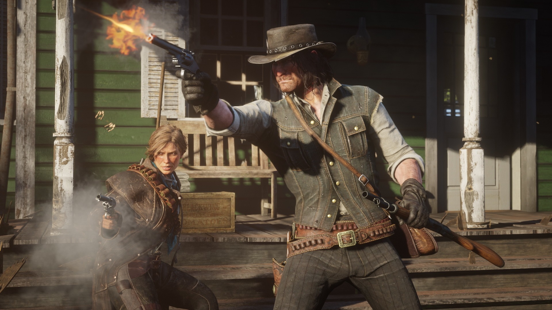 مقایسه بازی Red Dead Redemption 2 در PS4 PRO و XBOX ONE X