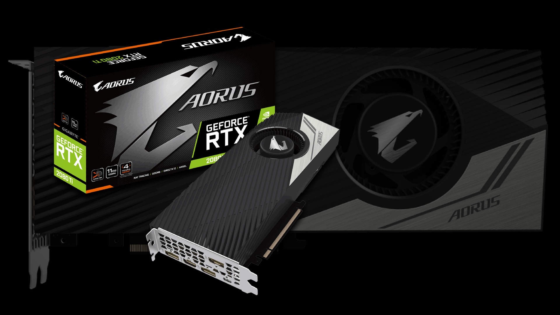 Aorus geforce rtx deals 2080 ti turbo 11g