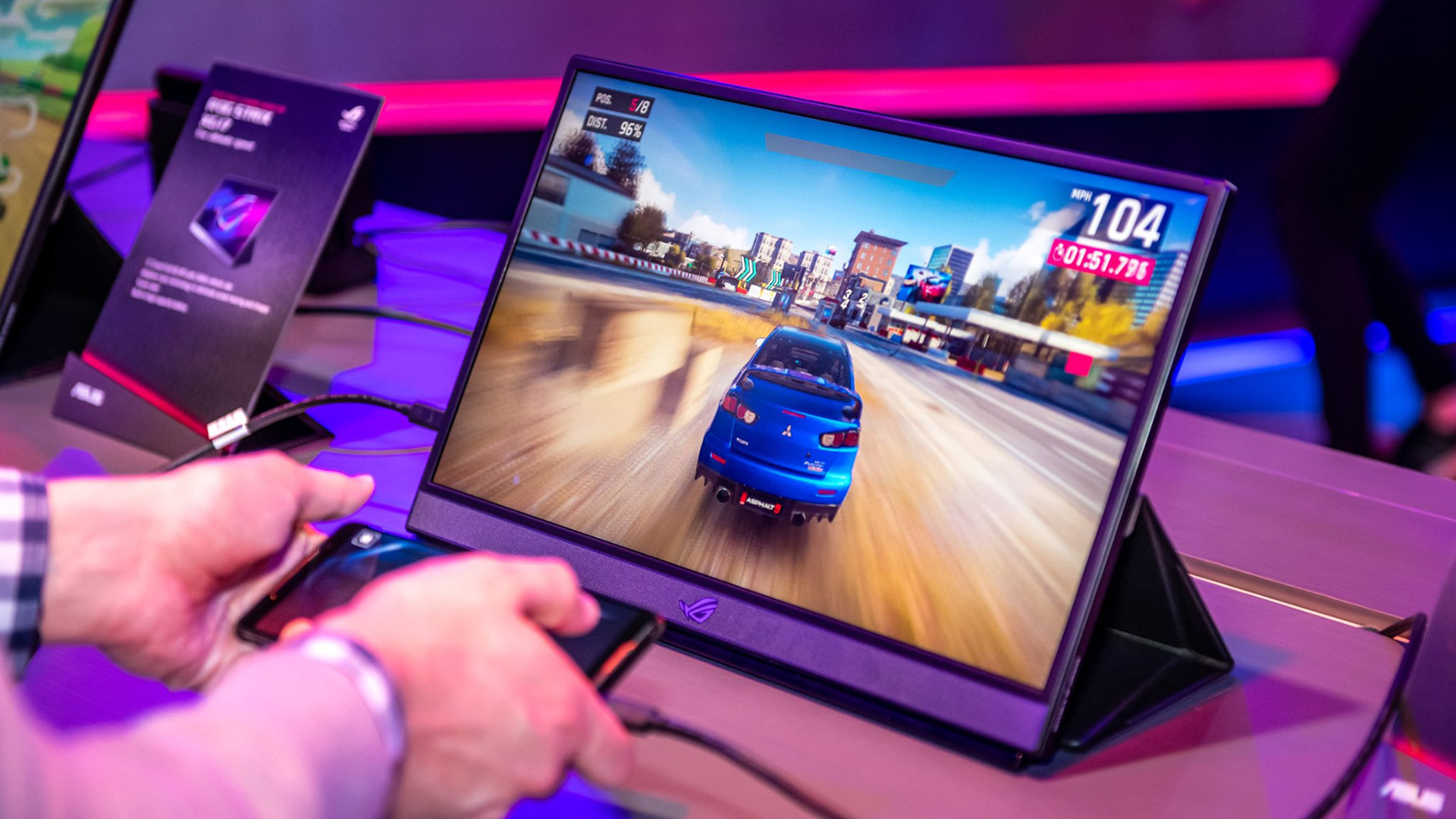 معرفی مانیتور گیمینگ پرتابل ایسوس مدل ROG STRIX XG17AHPE
