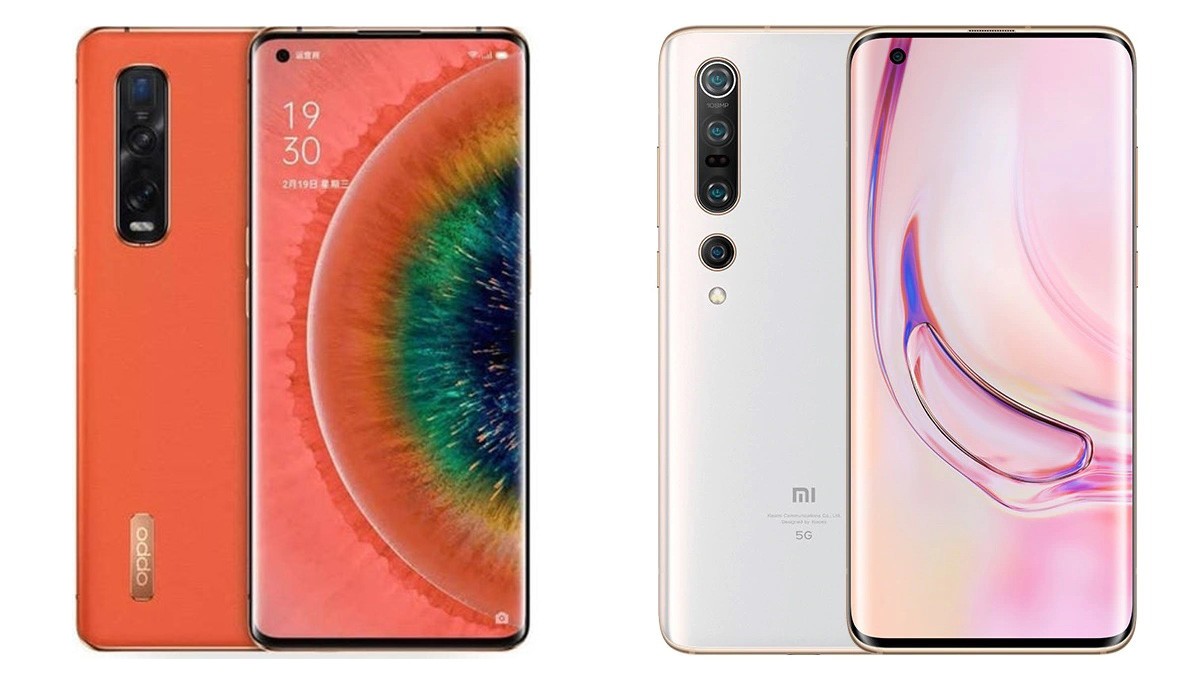 oppo find x2 vs xiaomi mi 10 pro