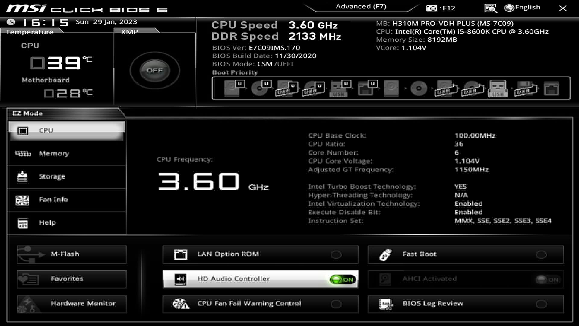 مادربرد نسل 6