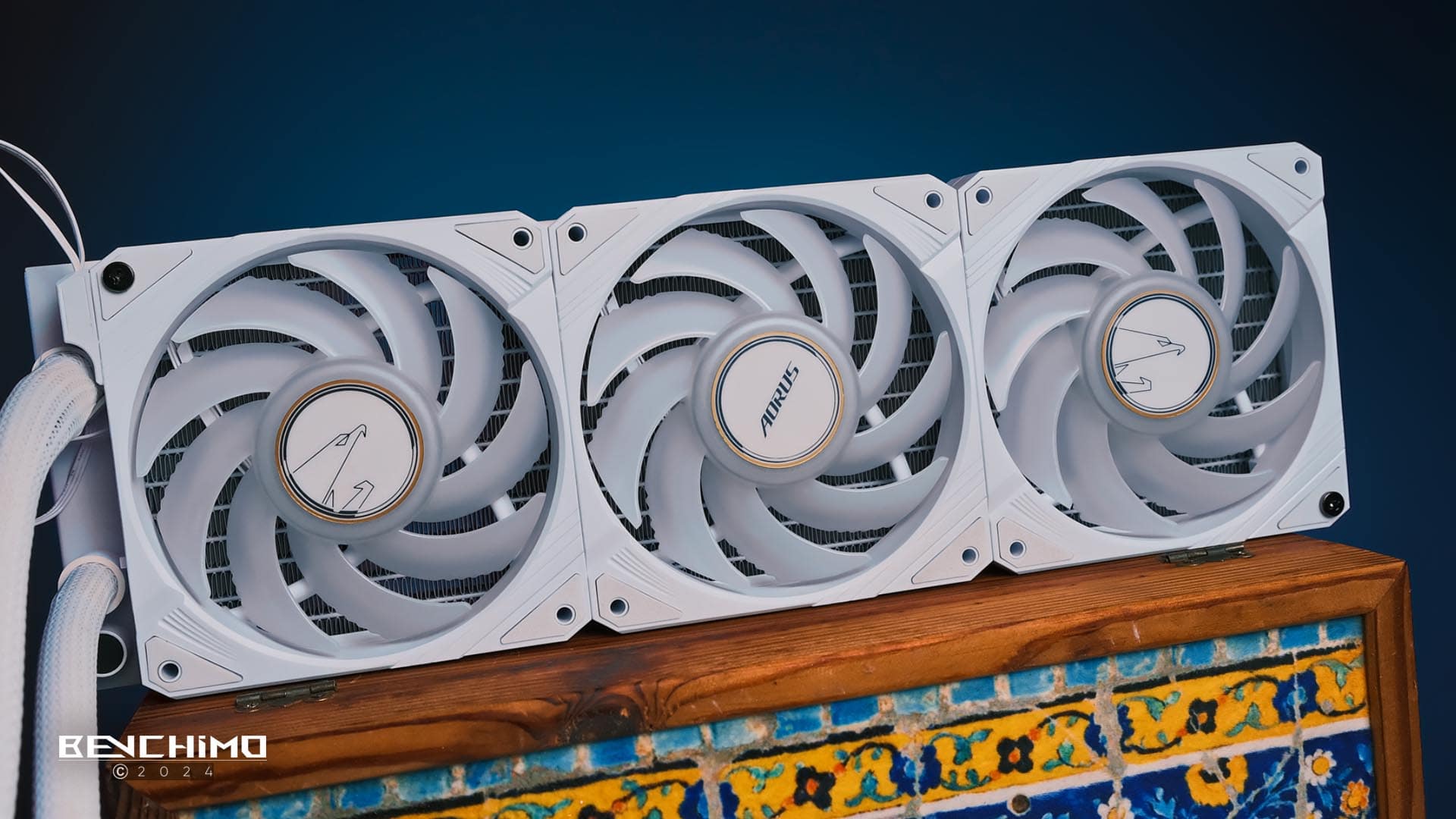 خنک‌کننده مایع پردازنده AORUS WATERFORCE X II 360 ICE گیگابایت