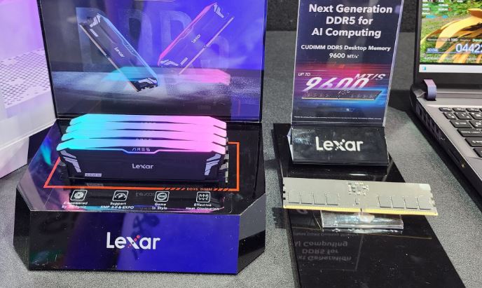کامپیوتکس 2024 : شرکت Lexar نسل جدید رم‌های DDR5 و نسل پنجم SSD های خود را معرفی کرد