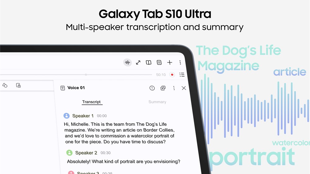 هوشمندی بیشتر در کنار خلاقیت واقعی سری Galaxy Tab S10 