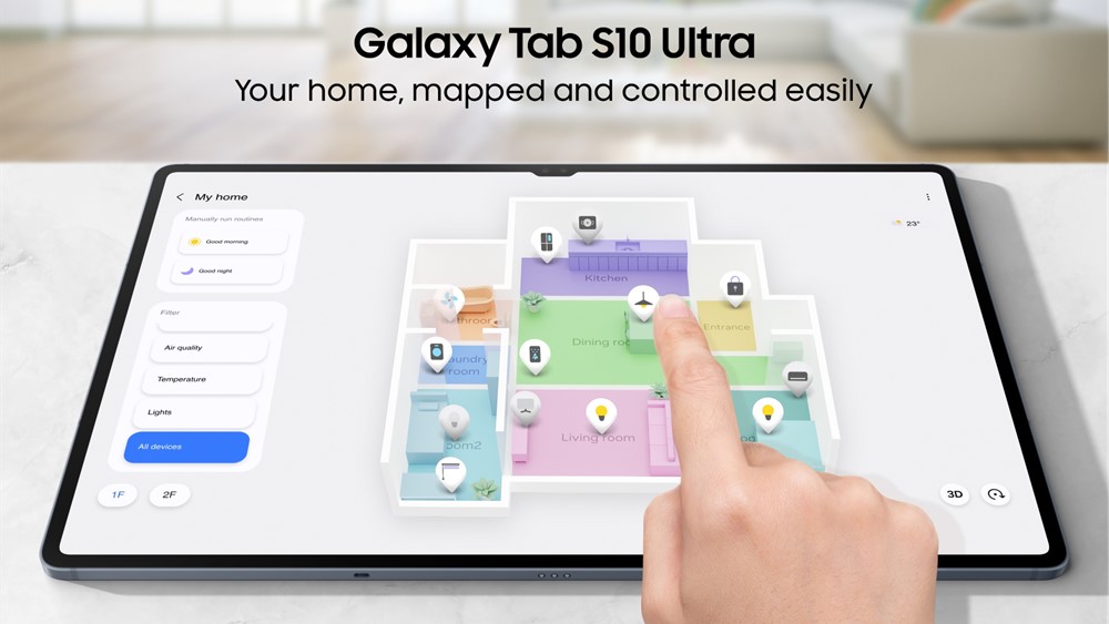 ابزار هوشمند خانگی سری Galaxy Tab S10 