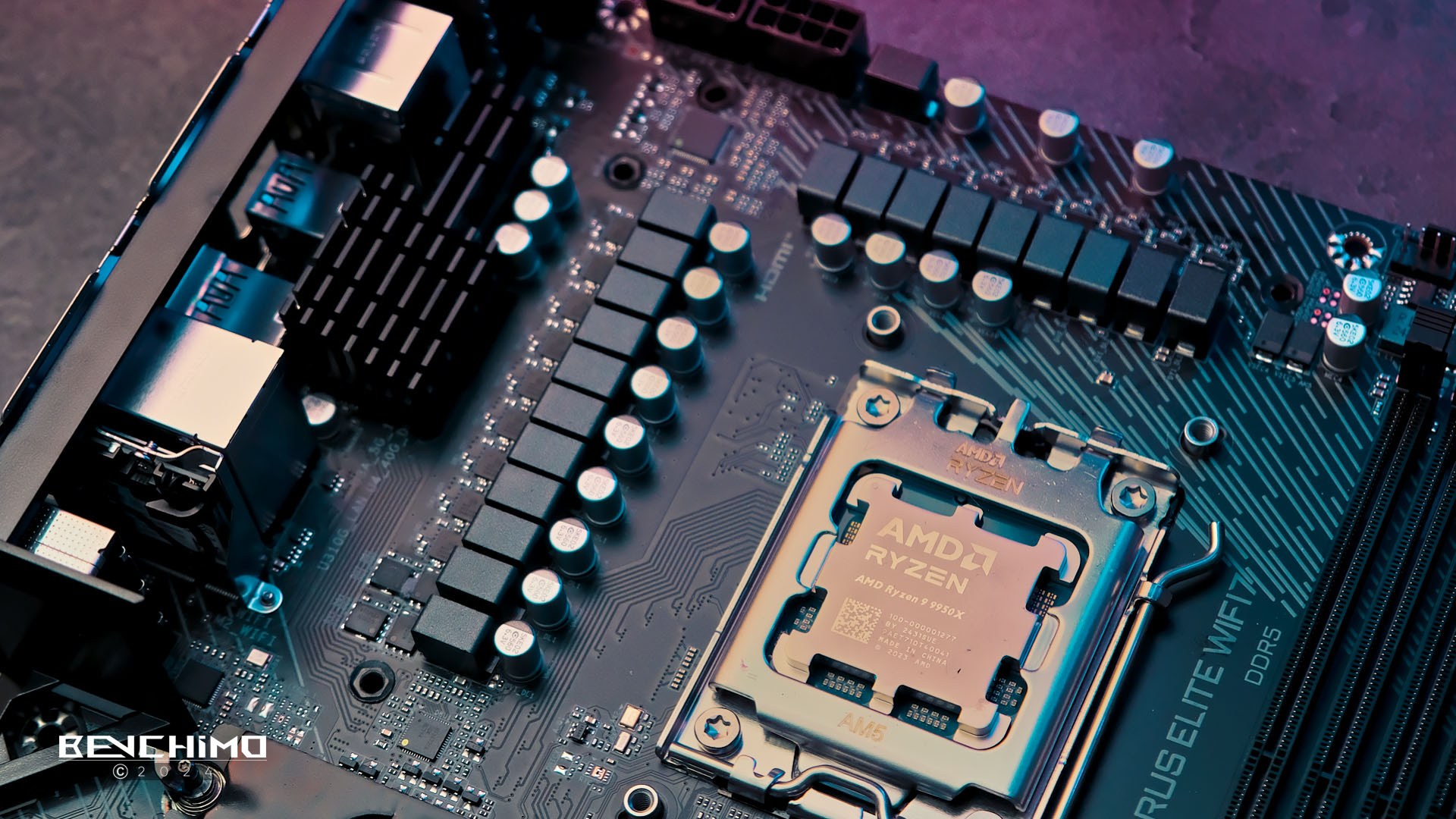 مدار قدرت مادربرد X870E AORUS ELITE WIFI7