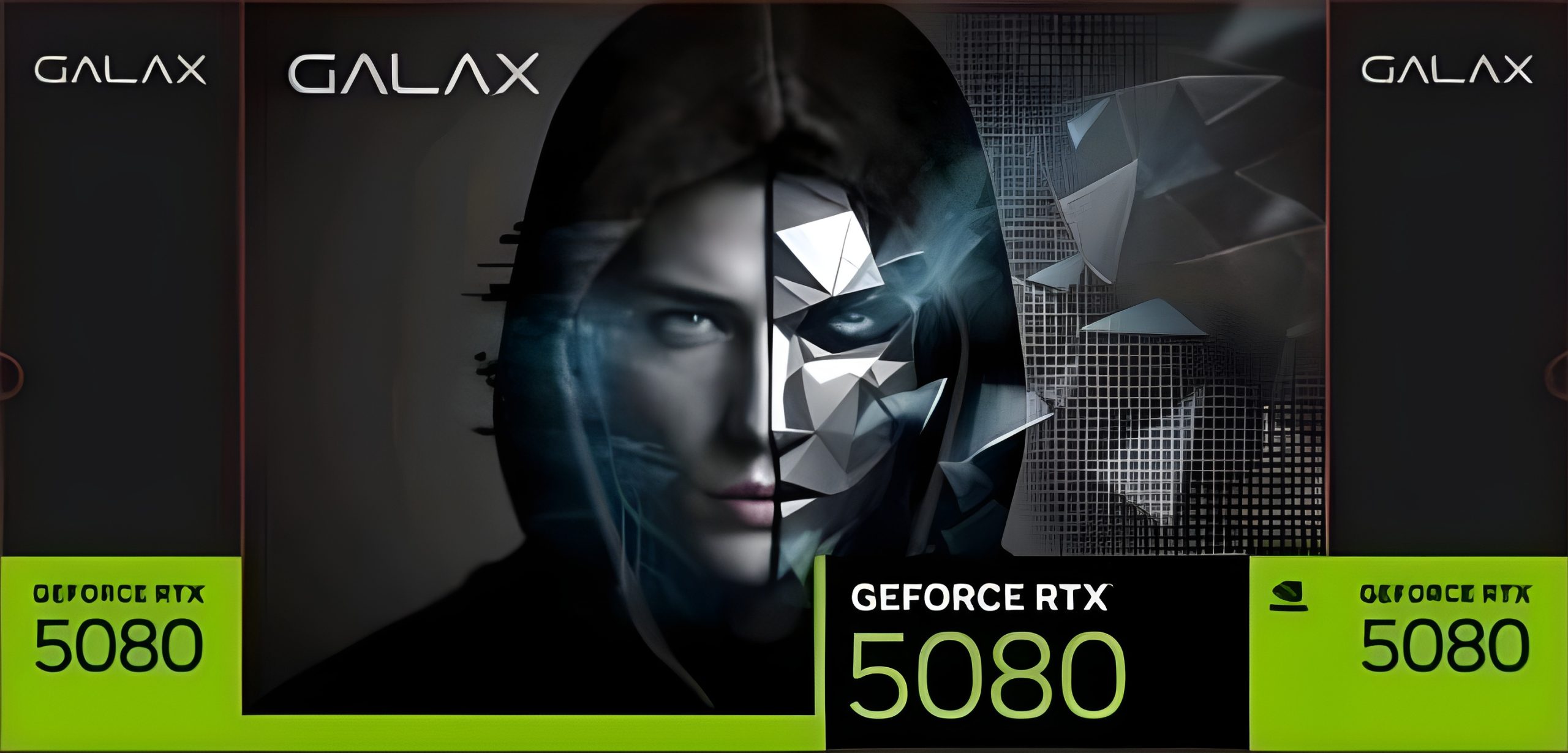 بسته‌بندی کارت گرافیک RTX 5080 انویدیا تغییرات کمی را نسبت به سری RTX 40 نشان می‌دهد