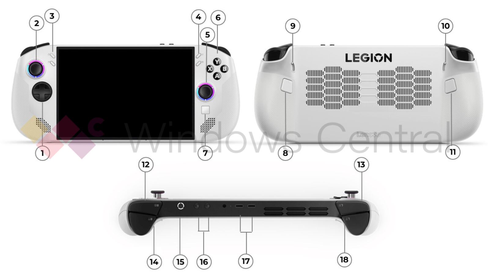 کنسول دستی Legion Go S شرکت لنوو از مدل Legion Go ضعیف‌تر خواهد بود و از پردازنده‌ AMD Ryzen Z2 بهره می‌برد