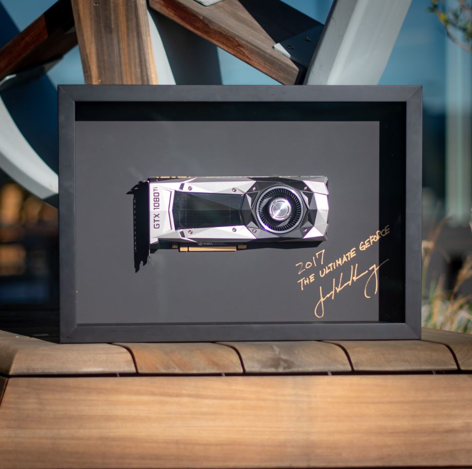 انویدیا کارت گرافیک GeForce GTX 1080 Ti را به طرفدارانش از طریق رویداد GeForce Greats هدیه می‌دهد