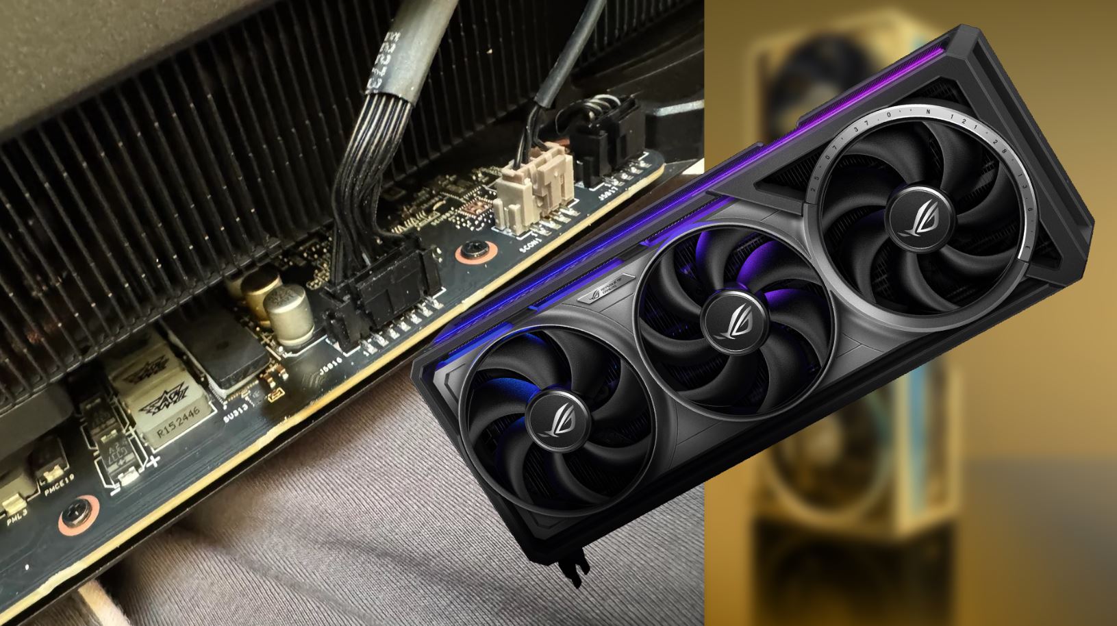 کارت گرافیک ASTRAL RTX 5090 حین وبگردی آتش گرفت !