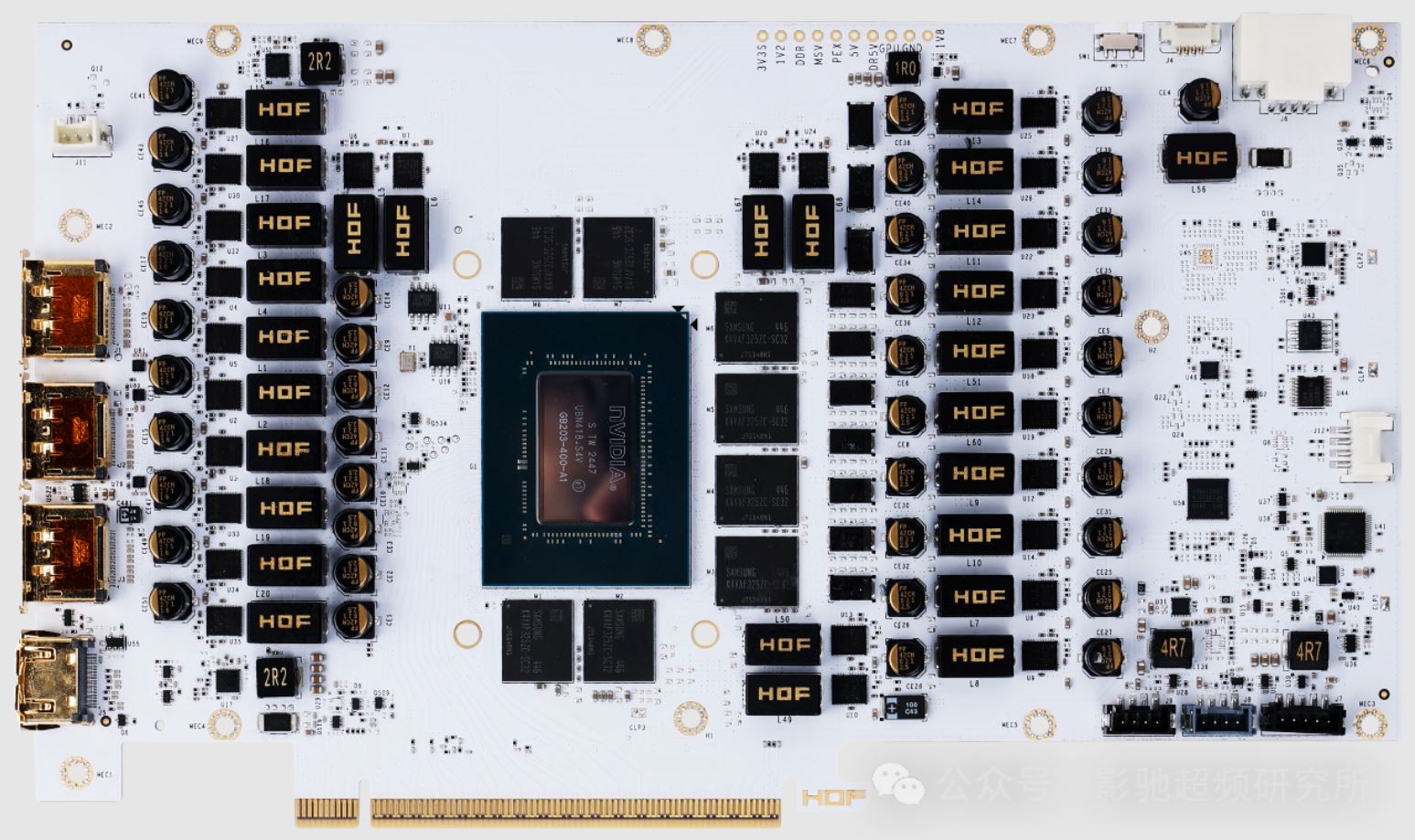 شرکت GALAX از کارت گرافیک پرچمدار RTX 5080 HOF رونمایی کرد