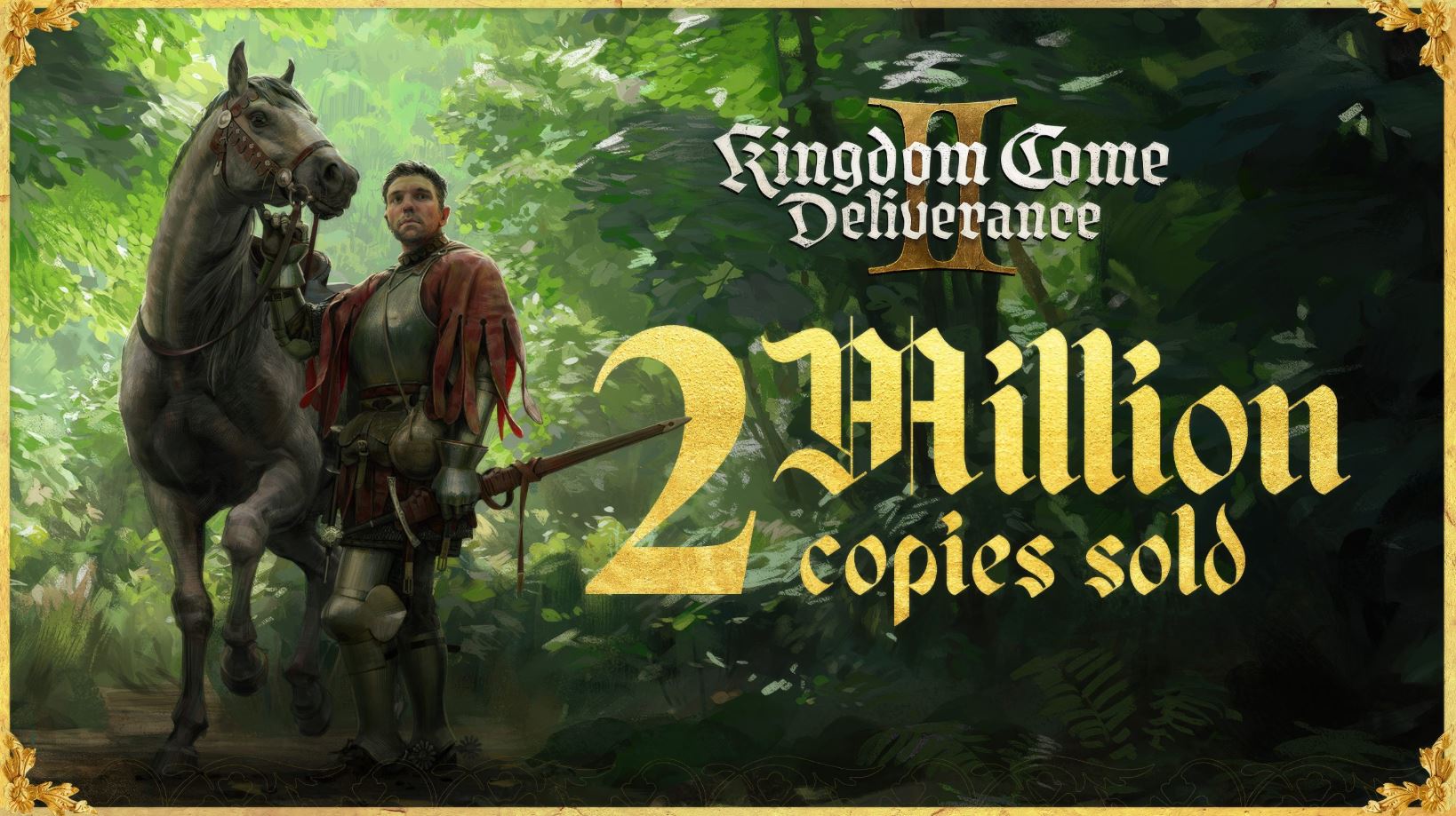 بیش از دو میلیون نسخه بازی Kingdom Come Deliverance 2 طی دو هفته فروش رفت