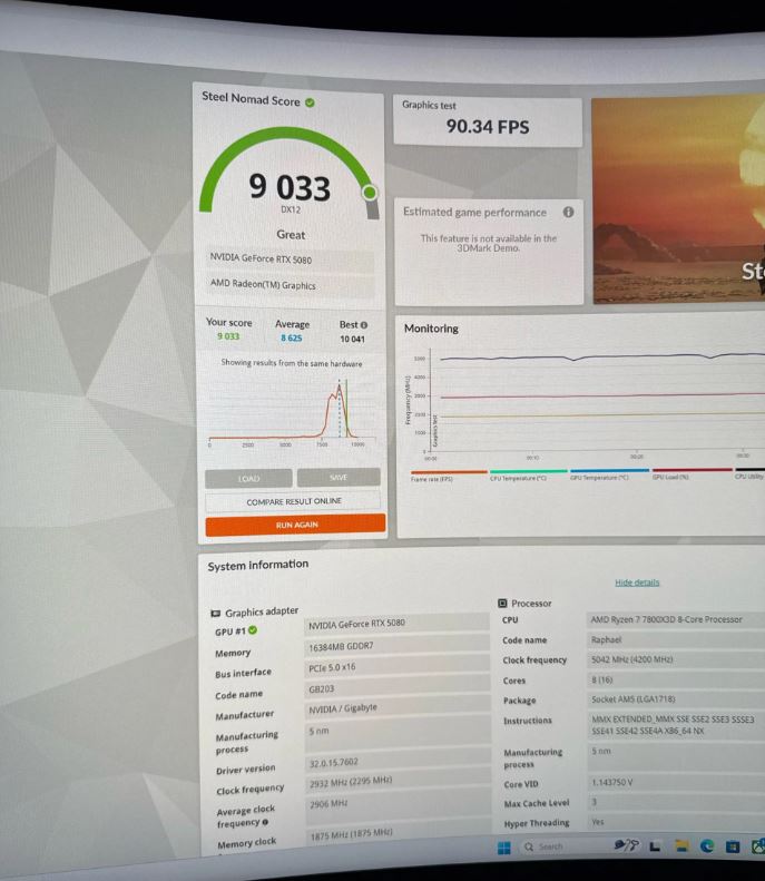 درایور 576.02 انویدیا باعث افزایش عملکرد کارت گرافیک RTX 5080 شد