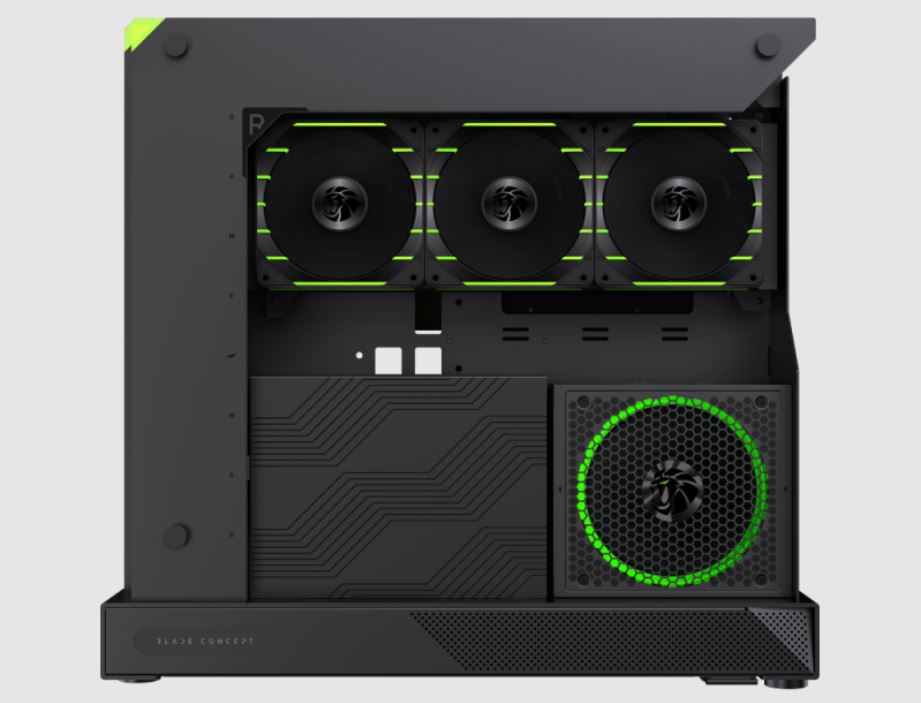 شرکت GAMEMAX از کیس جذاب Blade Concept رونمایی کرد