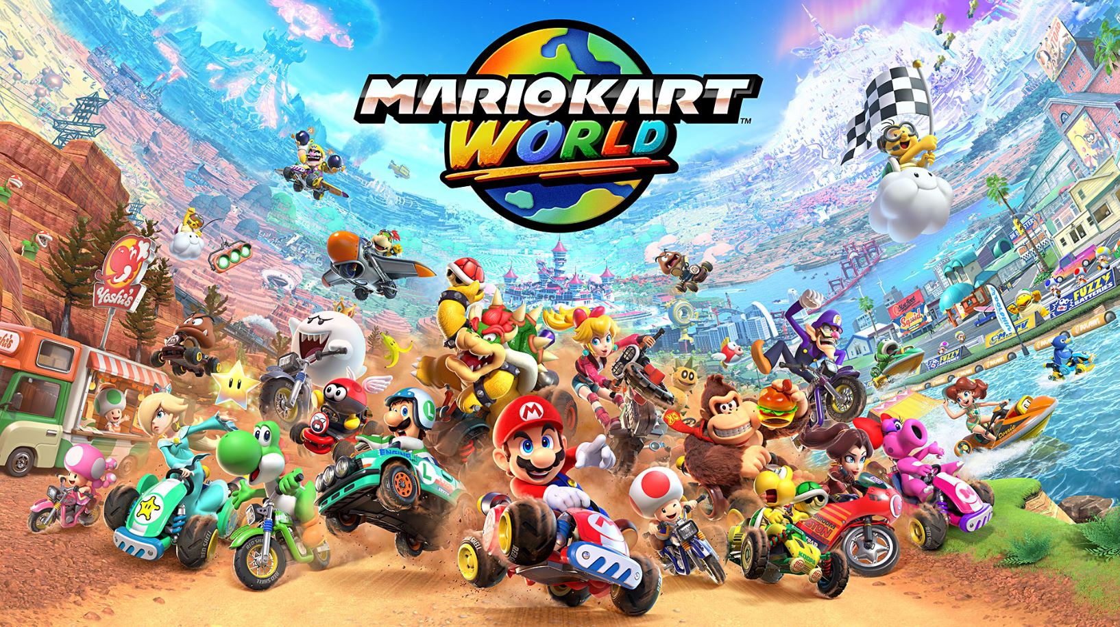بازی Mario Kart World