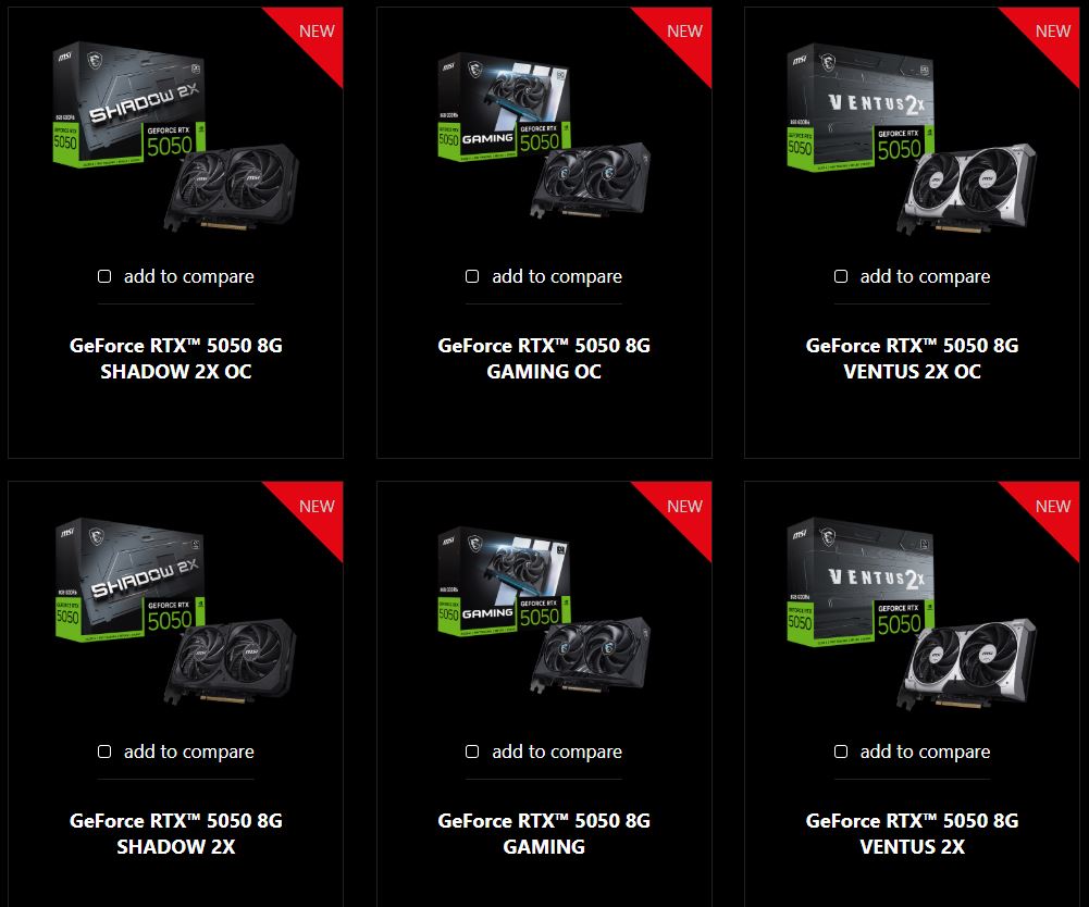 RTX 5050