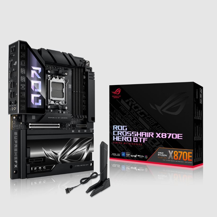 مادربرد پرطرفدار ROG Crosshair X870E HERO BTF