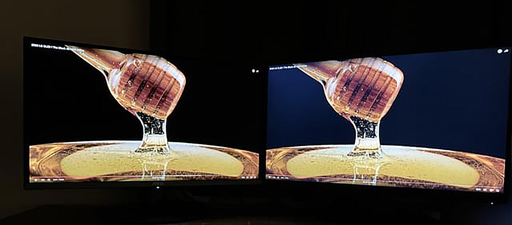 تفاوت کنتراست IPS و OLED
