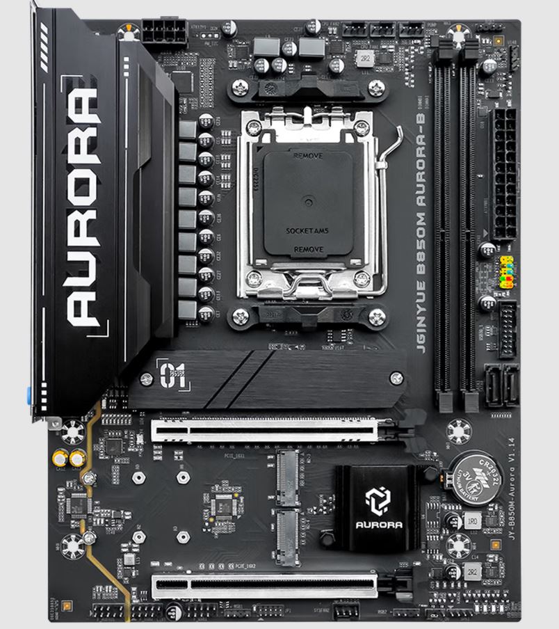 مادربرد جدید در سری Aurora از شرکت JGINYUE