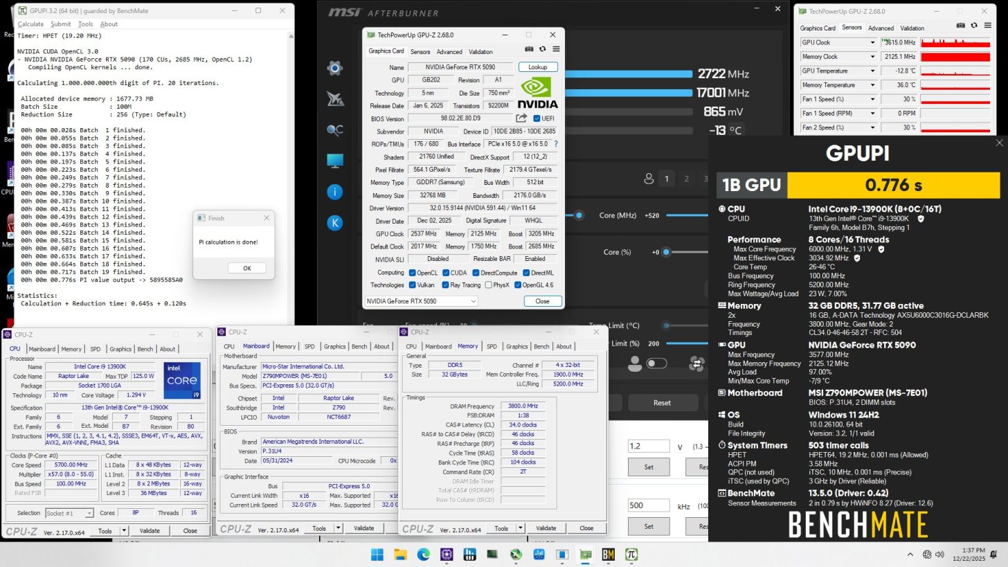 کارت گرافیک RTX 5090 Lightning Z