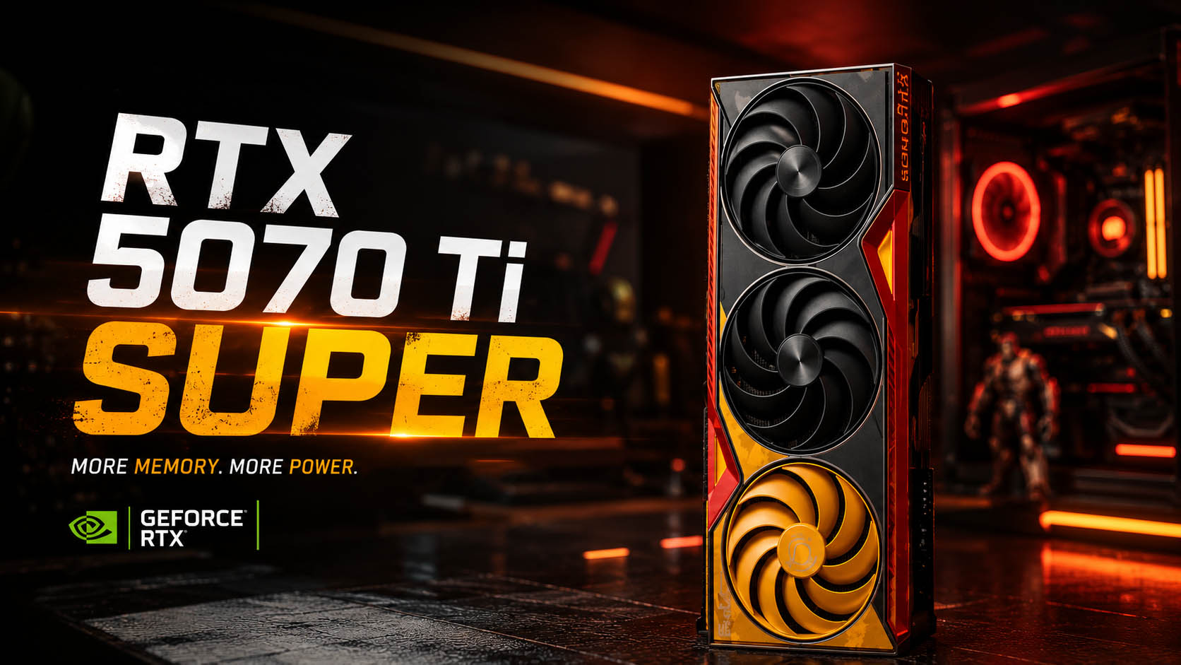 کارت گرافیک RTX 5070 Ti SUPER با 24 گیگابایت حافظه GDDR7 معرفی می‌شود؛ ارتقایی که کاربران منتظرش بودند