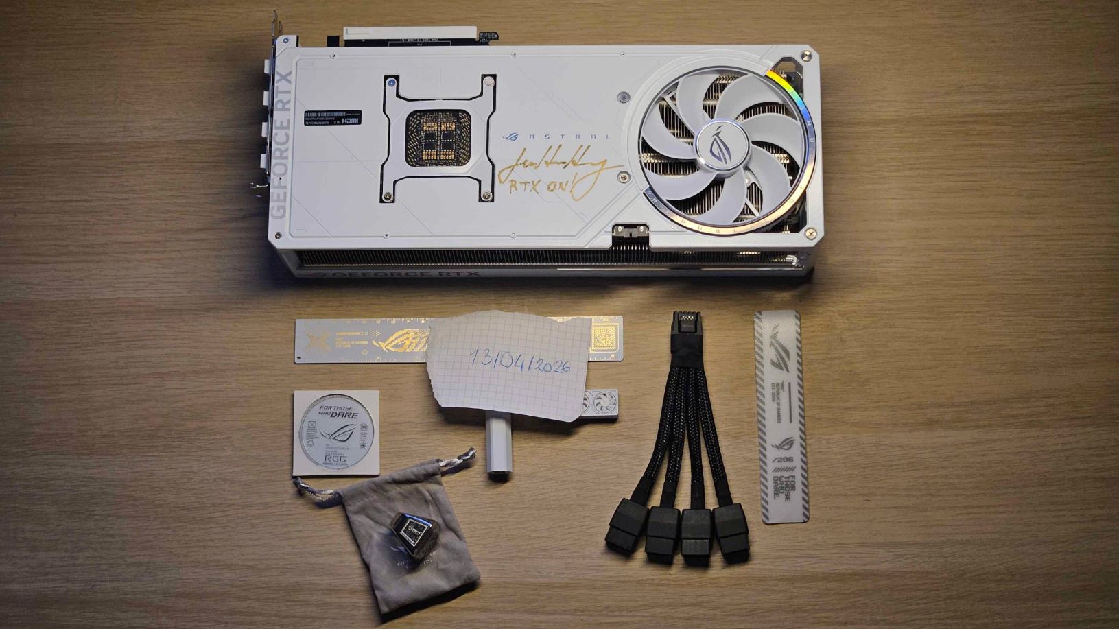یک فرد خوش‌شانس کارت گرافیک RTX 5090 امضاشده توسط جنسن هوانگ را خرید که ده‌ها هزار دلار می‌ارزد
