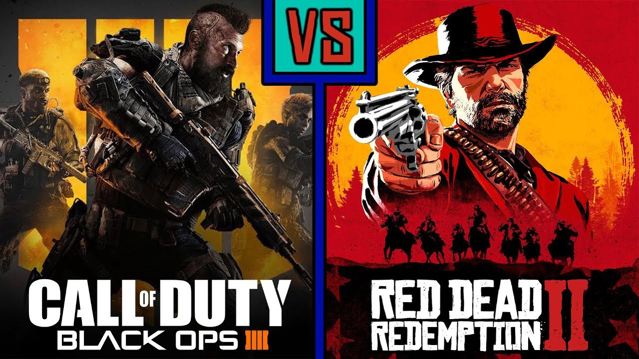 Black Ops IIII و Red Dead Redemption II