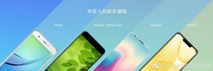 فروش 65 میلیون دستگاه سری nova هوآوی