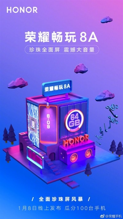 honor 8A