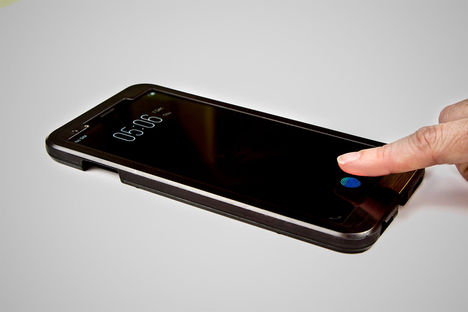 تکنولوژی جدید سنسور اسکنر اثر انگشت در صفحه نمایش برای گوشی های هوشمند شیائومی