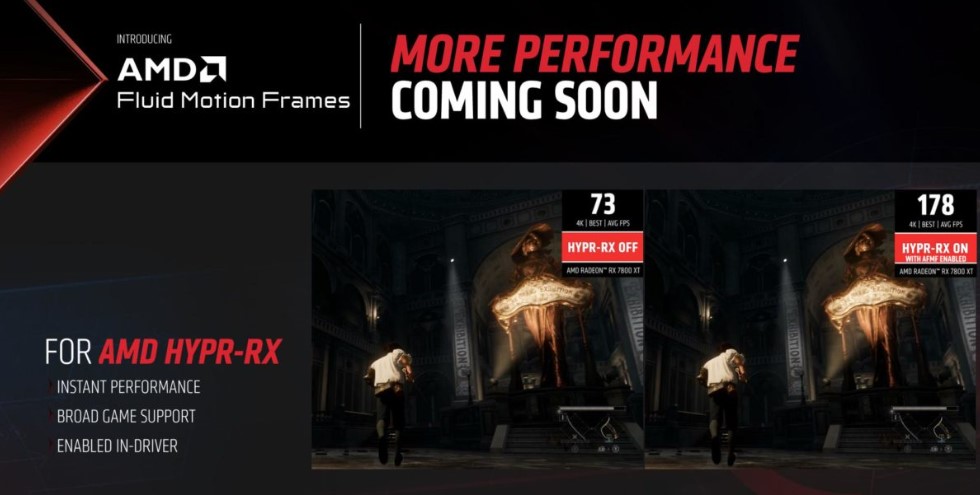AMD تکنولوژی AFMF را برای کارت گرافیک‌های RX 6000 اضافه می‌کند
