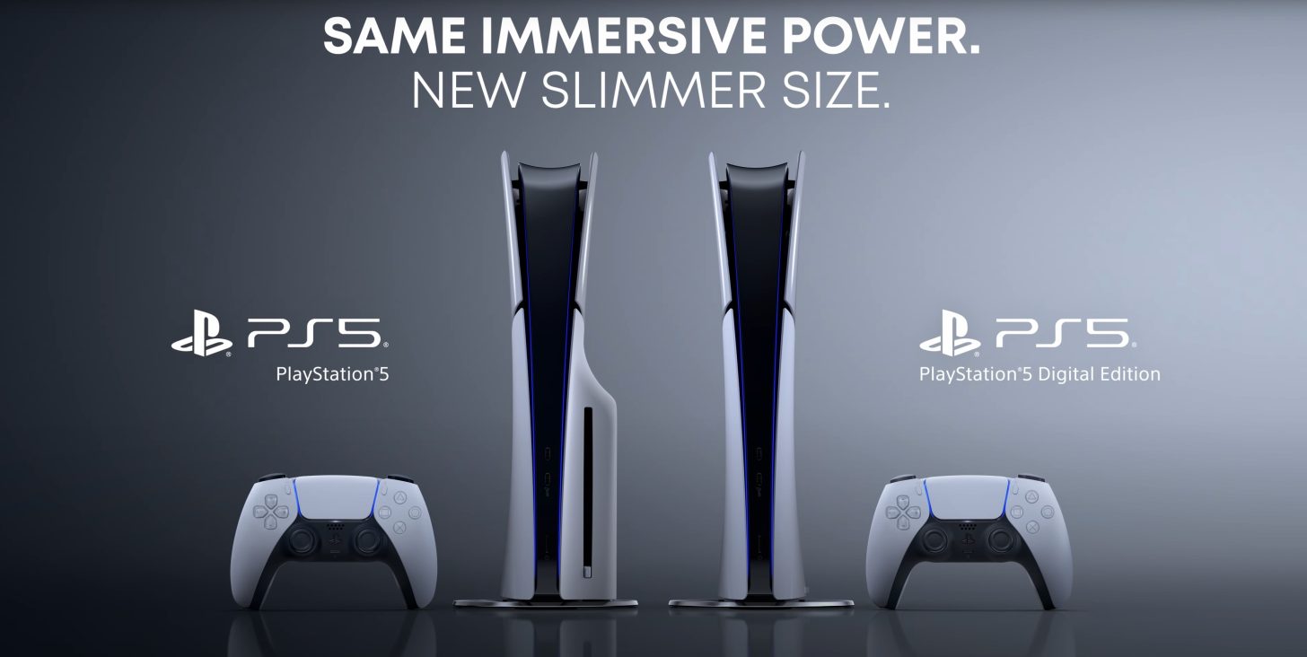 کنسول PS5 Slim سونی معرفی شد : کنسول جدید یا منبع درآمد جدید؟